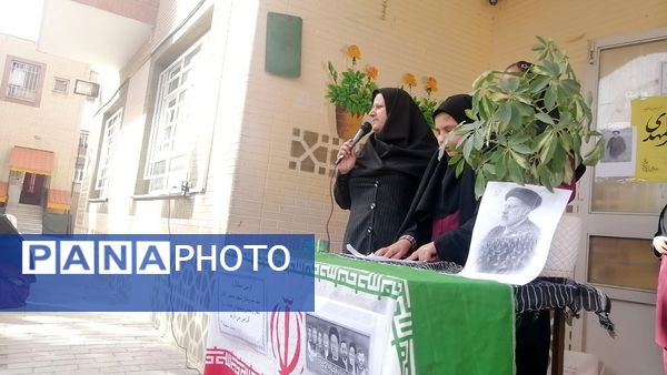  اولین سالگرد شهادت شهید خدمت آیت الله ابراهیم رئیسی در دبستان شطیطه ۲