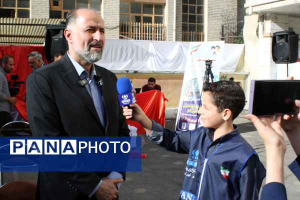 آیین خشت‌گذاری دبستان شهید خداقلی