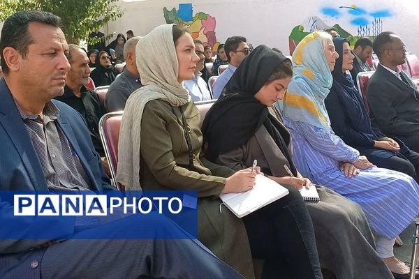 آیین افتتاحیه مدرسه 6 کلاسه روستای حسین آباد دفتری شهرستان ورامین