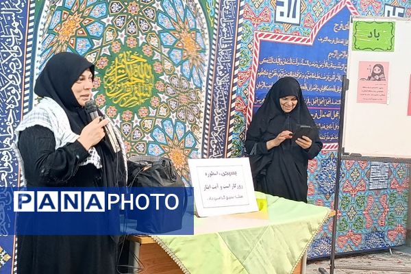 گرامیداشت هفته بسیج در مدارس ناحیه دو شهرری 