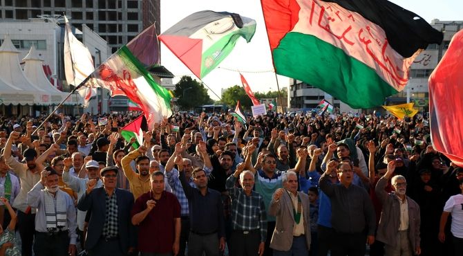 برگزاری اجتماع سراسری فریاد فلسطین در مشهد مقدس 