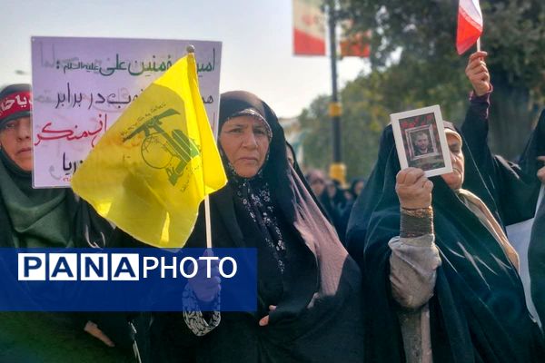 حضور پرشور مردم قرچک در راهپیمایی بشارت نصر