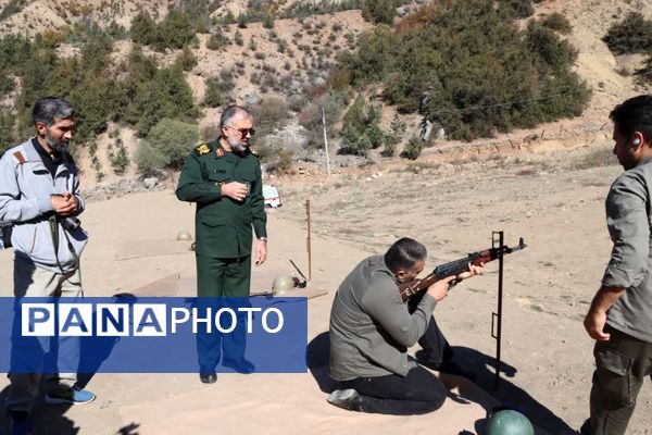 برگزاری اردوی رزمی و بصیرتی اصحاب رسانه گلستان