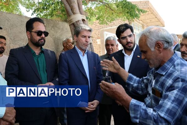 بازدید نماینده مجلس شورای اسلامی از شهرستان جاجرم