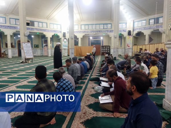 حضور نماینده مردم ترشیز در مجلس شورای اسلامی در مسجد جامع بردسکن