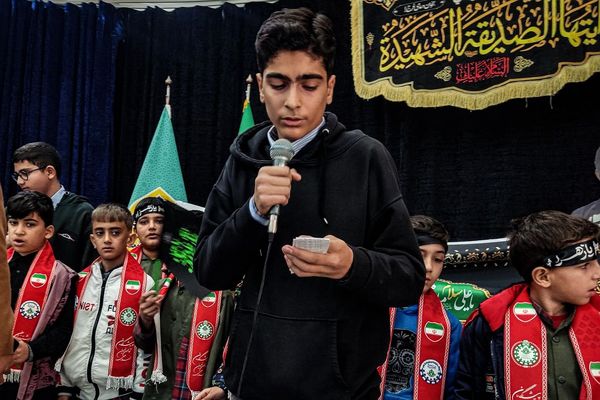 نوگلان فاطمی باقرشهر در عزای شهادت حضرت زهرا(س)