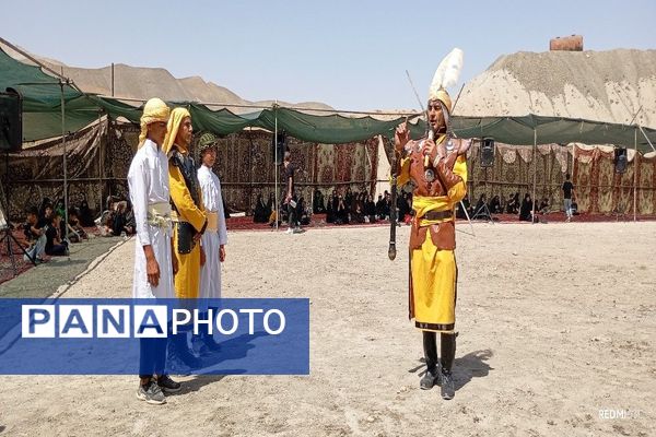 مراسم تعزیه خوانی اربعین حسینی در شهر نیشابور