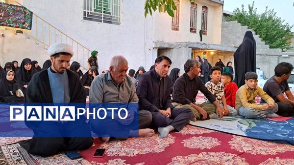 مراسم روضه‌های خانگی در شهرستان مارگون