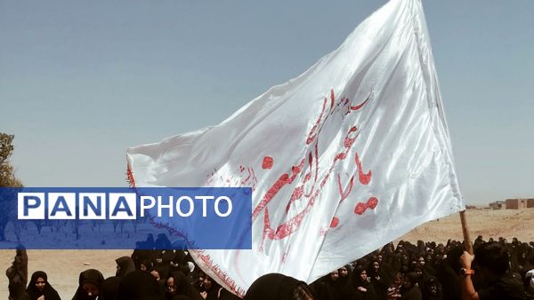 بازماندگان اربعین شهر نسر با راهپیمایی باشکوه یاد شهدای کربلا را گرامی داشتند