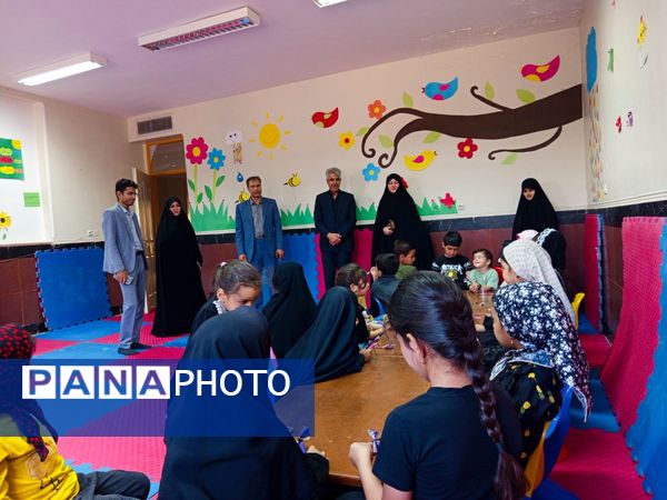 بازدید مدیر آموزش و پرورش کاشمر از هیأت دانش‌آموزی دختران