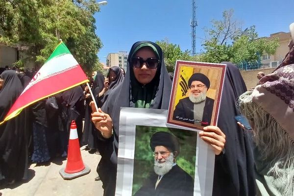 راهپیمایی جمعه نصر و خشم در یاسوج

