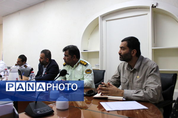جلسه هماهنگی بیست و ششمین مانور سراسری زلزله و ایمنی در بوشهر 