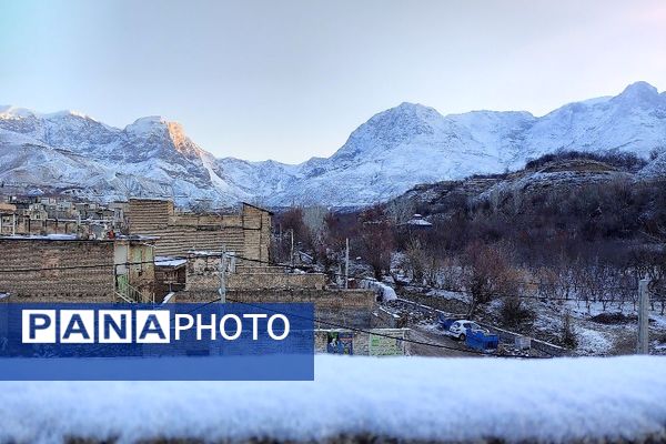 جلوه زمستانی طبیعت شهر بار نیشابور 