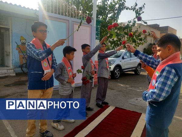 جشن شکوفه ها در دبستان فضیلت