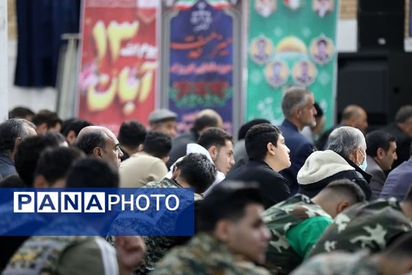 نماز جمعه این هفته باقرشهر با حضور پرشور دانش‌آموزان