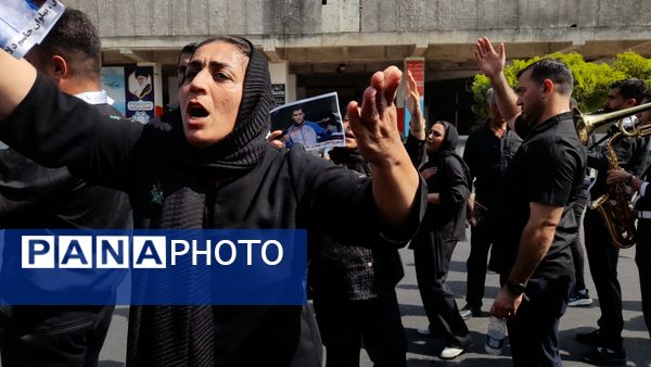مراسم وداع مردم قهرمان پرور با پیکر پاک جاسم دلاوری در قائمشهر
