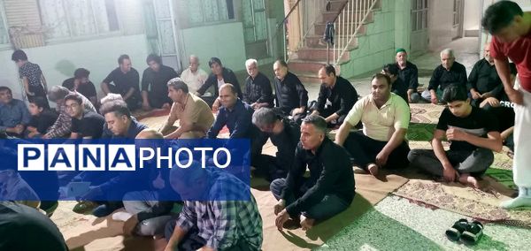 عزاداری اربعین خدمتگزاران حسینیه  ابوالفضلی فدافن در مشهد مقدس