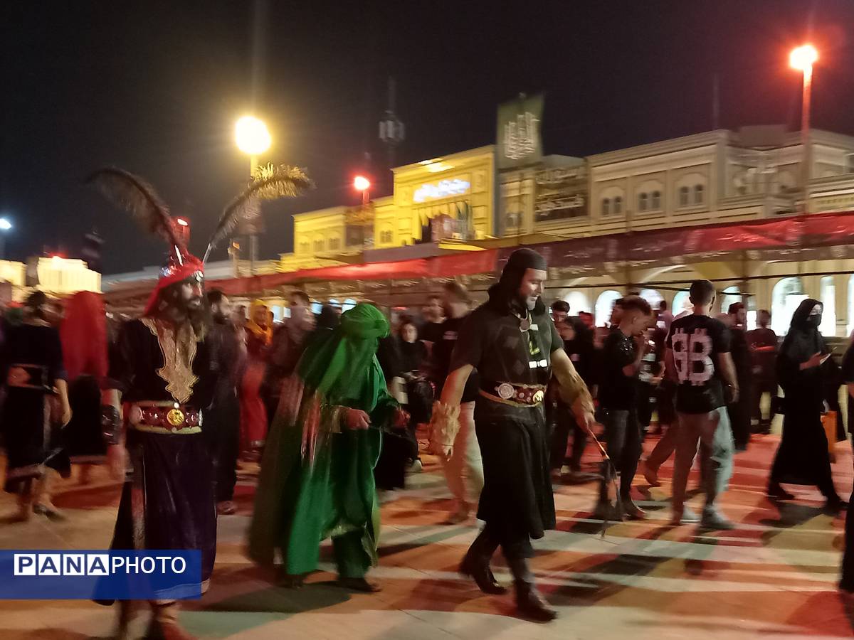 عزاداری هیات بنت الحسین (ع) در حرم بانوی کرامت 