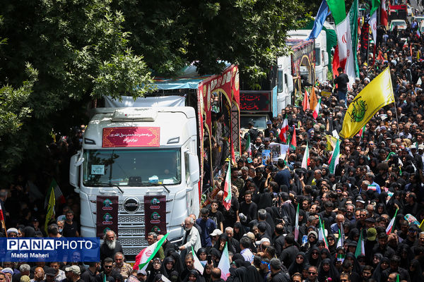 تشییع شهدای اقتدار در تهران - 3