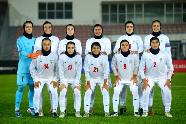 شکست مالزی مقابل دختران فوتبالیست ایران