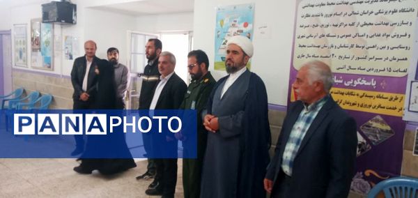 تقدیر امام جمعه سملقان از پرستاران شهر قاضی و شهر آوا 