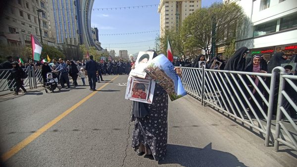 مردم مشهد با صلابت وصف نشدنی در راهپیمایی روز قدس