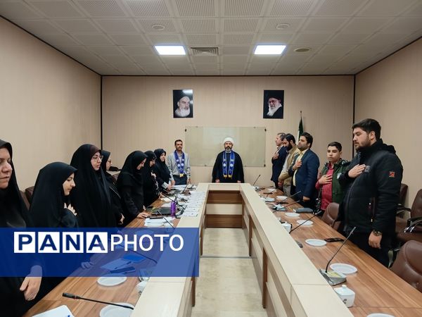 سومین نشست مسئولان و ماموران سازمان دانش‌آموزی استان البرز در کانون امام علی (ع) ناحیه یک کرج 