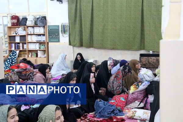 مراسم معنوی اعتکاف در مسجد الزهرا(س) قیامدشت