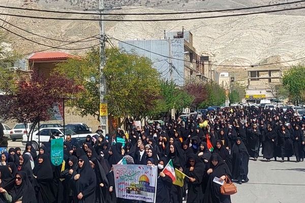 راهپیمایی روزجهانی قدس در شهرستان آبدانان 