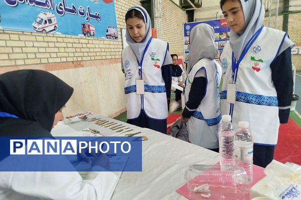 مرحله پایانی جشنواره رقابت‌های علمی و مهارتی دانش‌آموزان سفیران سلامت شهرستانهای استان تهران