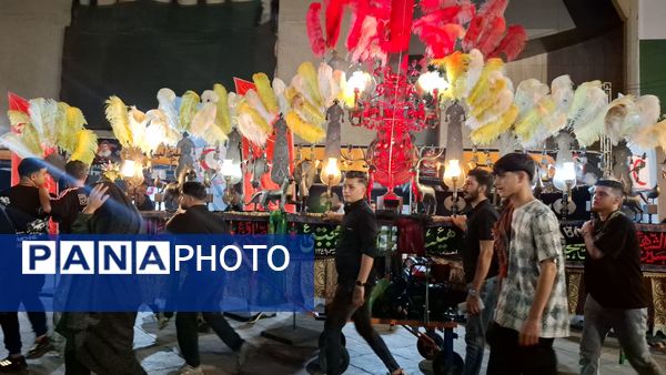 مراسم عزاداری رحلت پیامبر (ص) و شهادت امام حسن مجتبی(ع) در مشهد مقدس 