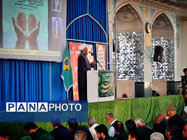 نماز عبادی سیاسی جمعه در شهرستان کاشمر 