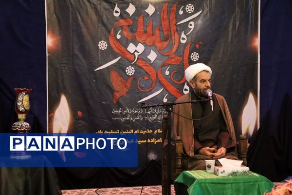مراسم وفات حضرت ام البنین (س) در امامزاده عباس بن موسی (ع) بجنورد 