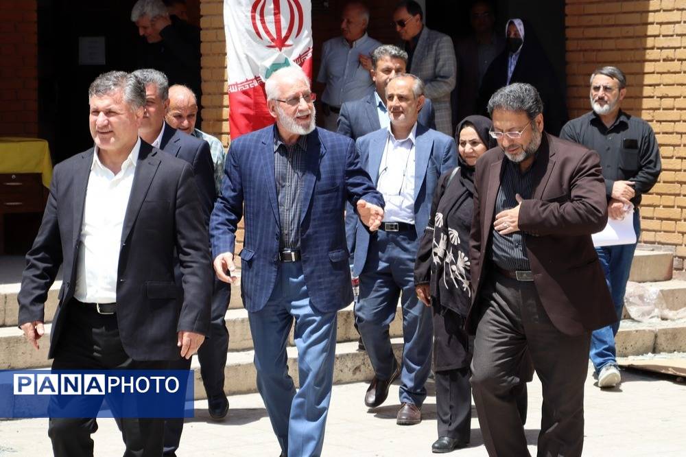 کلنگ زنی هنرستان شهید رضا صفار هرندی