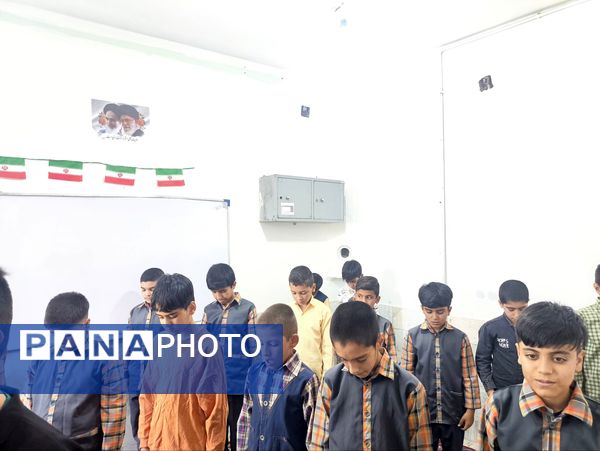 افتتاح نمازخانه در دبستان شهید پسندیده فدافن