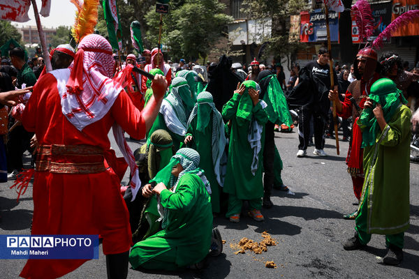 آیین سنتی کاروان عزاداری بنی اسد در تهران