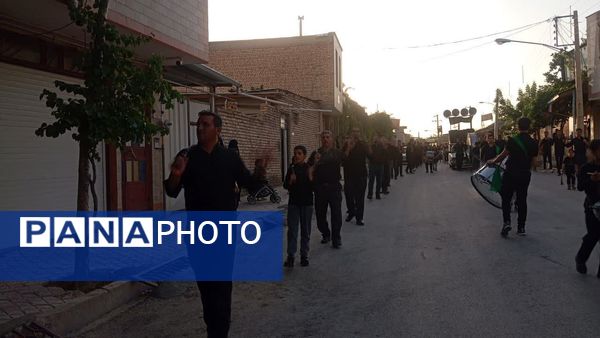 هیات‌ عزاداری‌ در شهر وردنجان‌‌ 