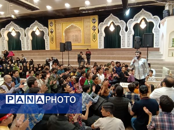 مراسم ولادت امام حسن مجتبی(ع) در میدان شهدای مشهد مقدس
