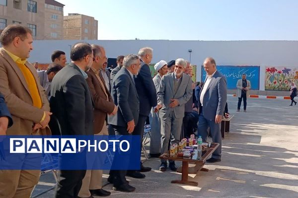 آیین افتتاح مدرسه ۱۲ کلاسه خیری, مشارکتی زنده یاد حاج فضل الله حریریان در محمد شهر کرج