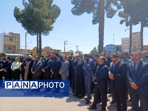 اجتماع پرشور مردم شهید پرور شهرستان جاجرم در مراسم شهادت خادم الرضا و یاران شهیدش 