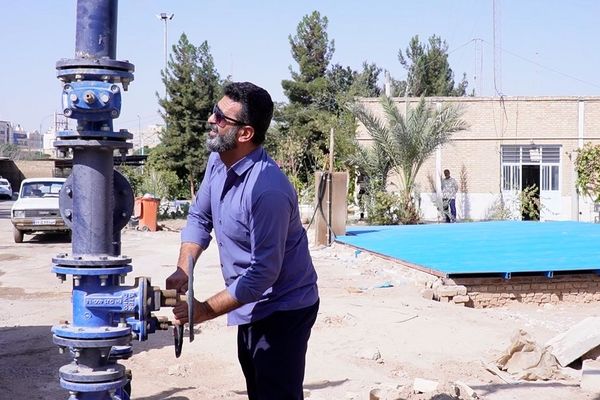 برگزاری مانور تأمین آب اضطراری در شرایط قطعی برق در یزد