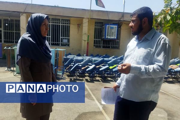 بازدید گروه جهادی از مدارس کم برخوردار ناحیه ۴ شیراز در جهت تحقق عدالت آموزشی 