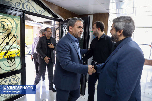 بازدید احمد محمودزاده معاون وزیر آموزش و پرورش از خبرگزاری پانا