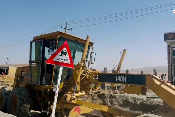 گزارش پانا از عملیات راهسازی در منطقه سیلوانا