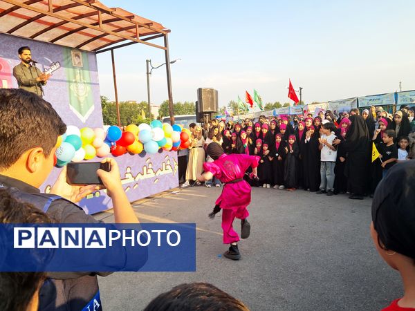 مهمانی پدرانه به‌مناسبت عید غدیر در قائمشهر