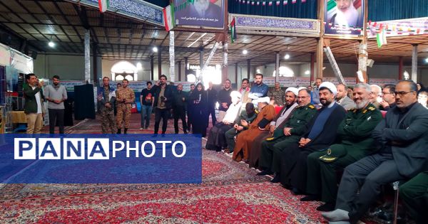  آیین افتتاحیه نمایشگاه پایگاه‌های مقاومت بسیج اسوه‌ شهرستان ملایر