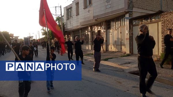 هیات‌ عزاداری‌ در شهر وردنجان‌‌ 