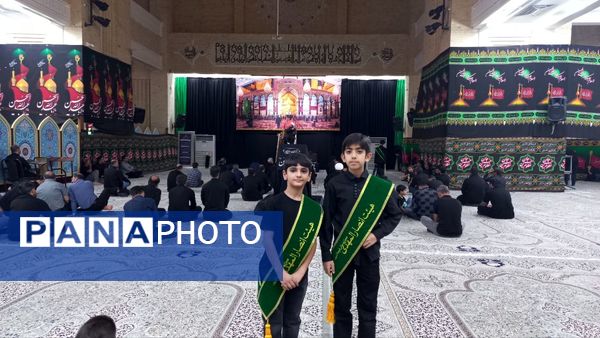 عزاداری ماه محرم در مسجد پیامبر اعظم شهرستان جم