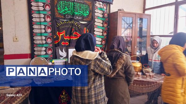 مراسم شهادت حضرت فاطمه (س) در دبستان شهید نجفی فدافن کاشمر