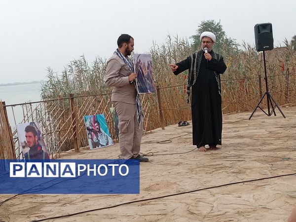 بازدید خادم الشهدا از منطقه عملیاتی کربلای 4